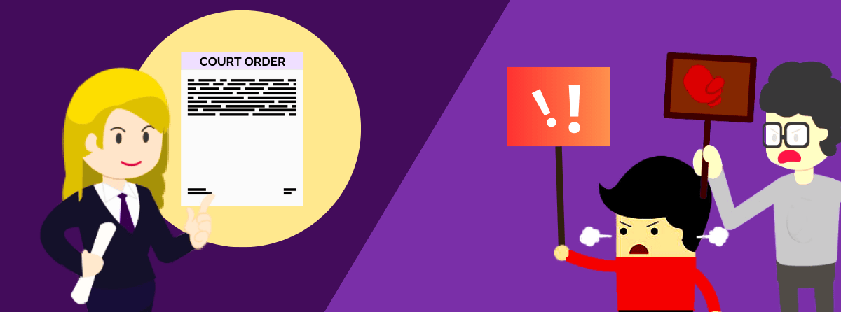  Enforcement of a Court Order for Possession of Property Against Protestors in England and Wales